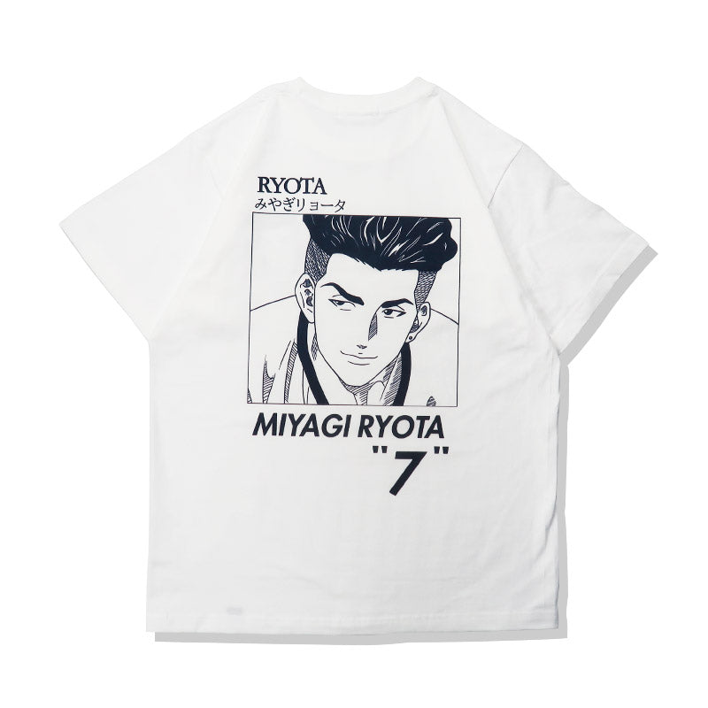 T-shirt style manga Slam Dunk en pur coton
