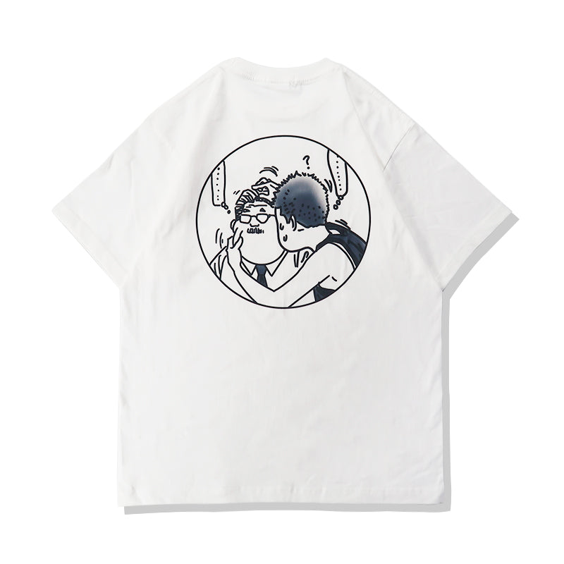 Pure Cotton Slam Dunk Manga Style Summer Tshirt