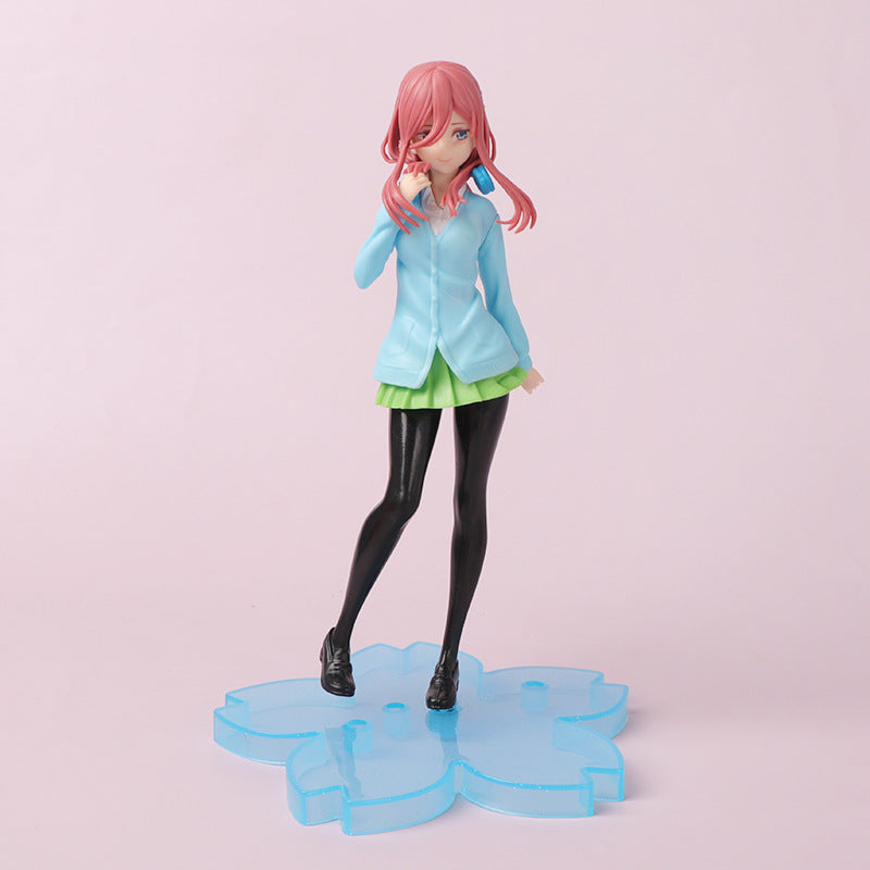 The Quintessential Quintuplets School Uniform Version Anime Girl PVC Figure