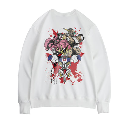 Pure Cotton Mobile Suit Gundam Barbatos Anime Pullover