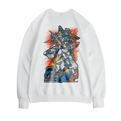 Pure Cotton Mobile Suit Gundam Trendy Anime Pullover