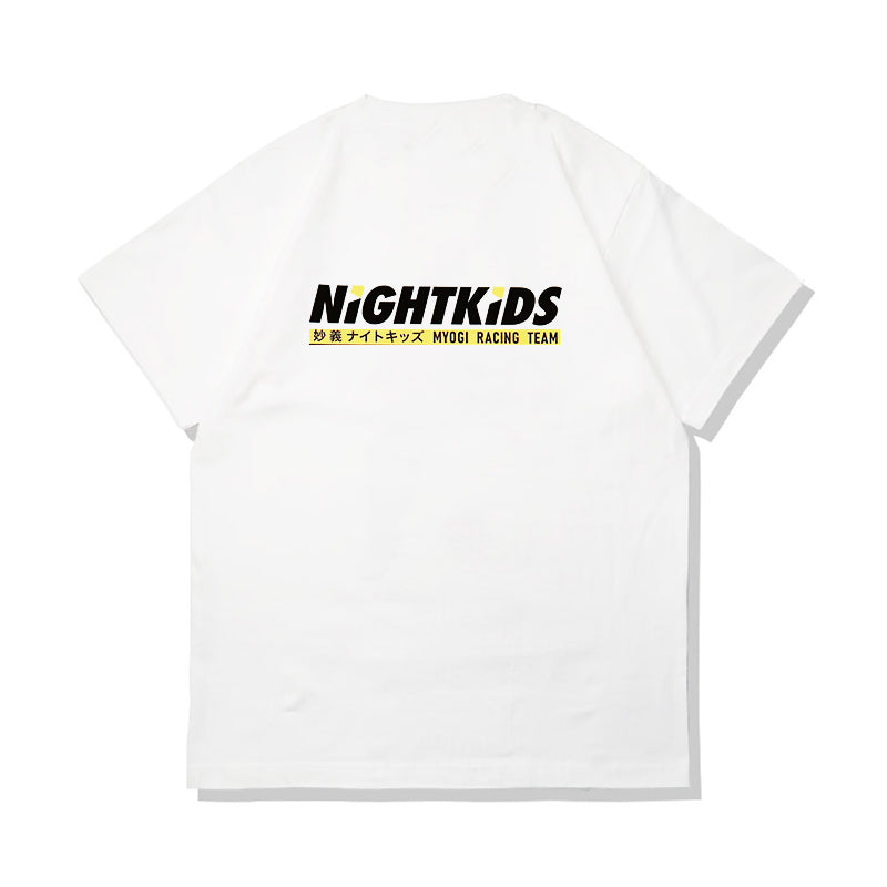 Pure Cotton Initial D Anime T-skjorte