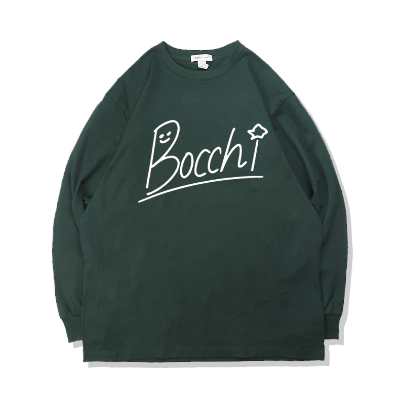 Camiseta de manga larga The Rock de Bocchi de algodón puro