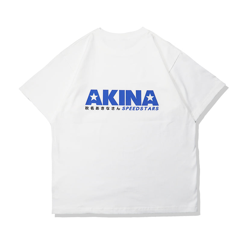 Pure Cotton Initial D Anime T-skjorte