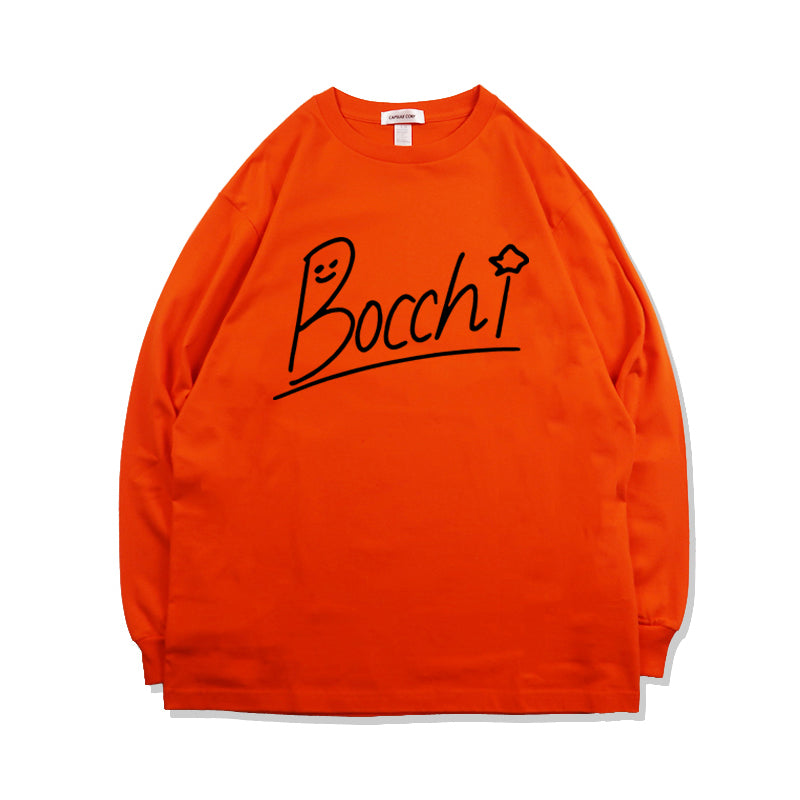 Camiseta de manga larga The Rock de Bocchi de algodón puro