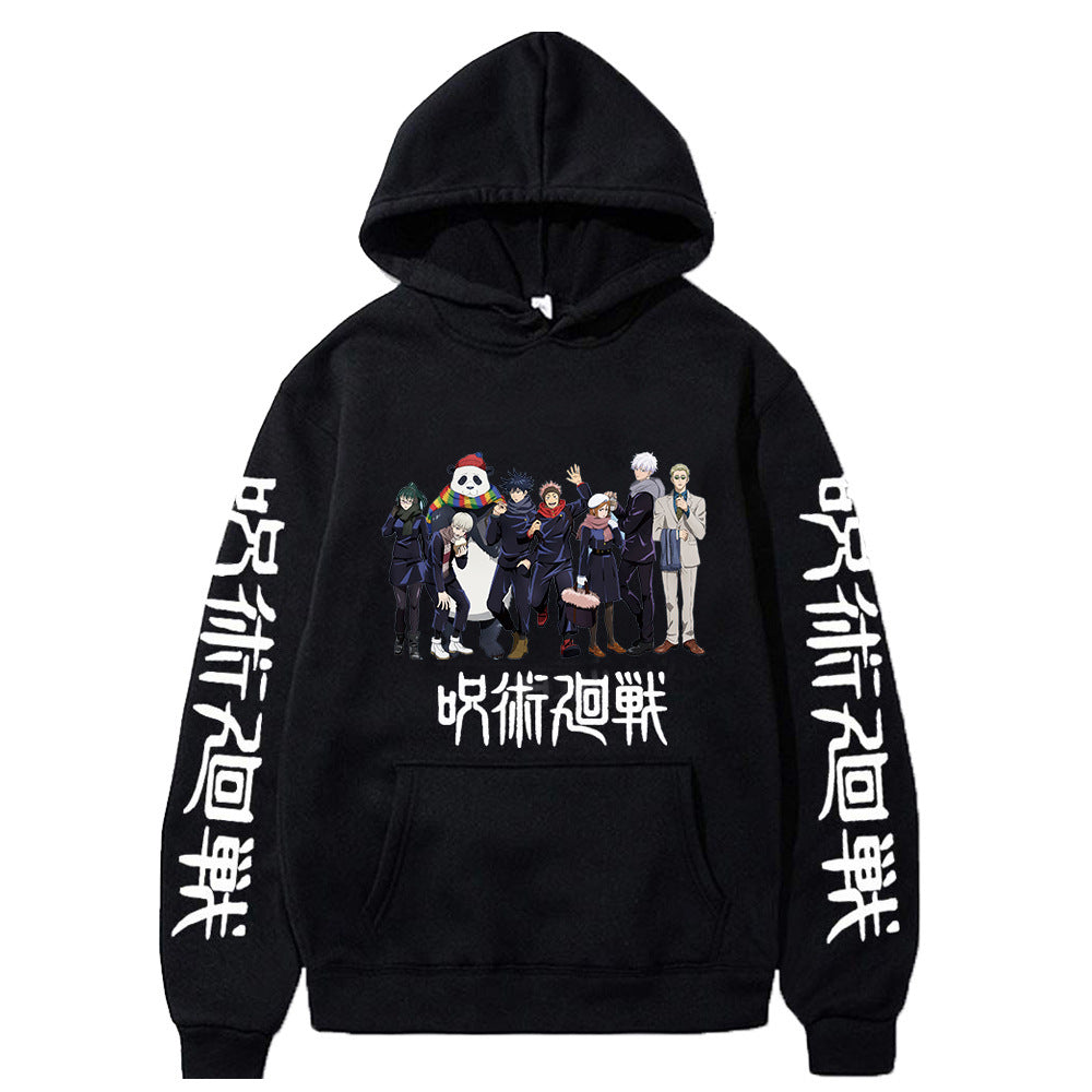 Anime Jujutsu Kaisen Winter Hoodie Pullover