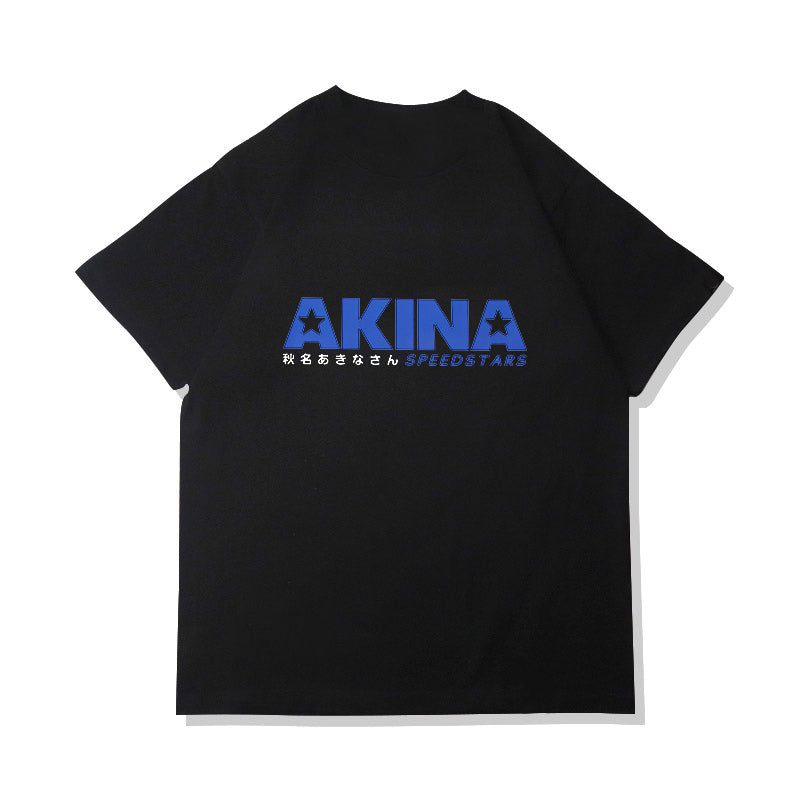 Pure Cotton Initial D Anime T-skjorte