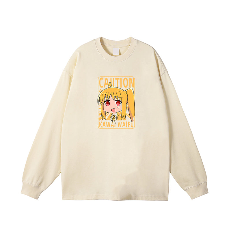 Pure Cotton Bocchi The Rock Cute Anime Long Sleeved T-shirt