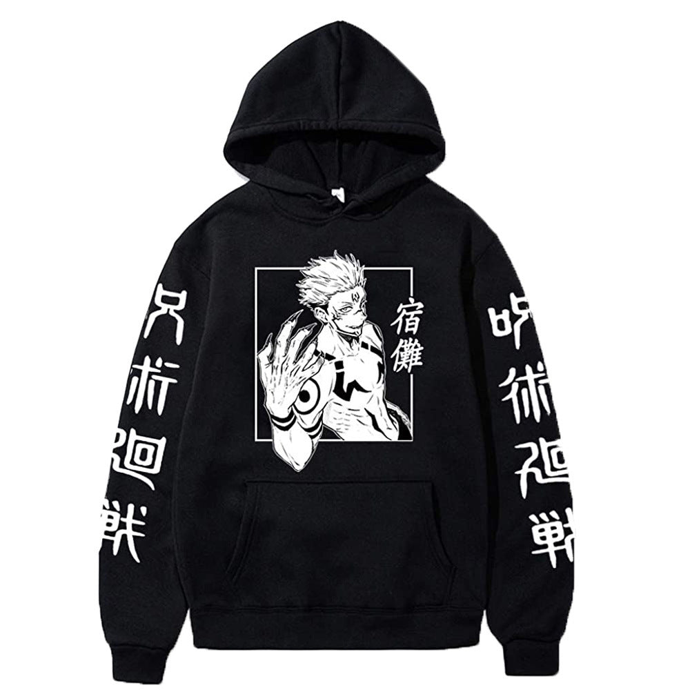 Anime Jujutsu Kaisen Ryomen Sukuna Dope Hoodie Pullover