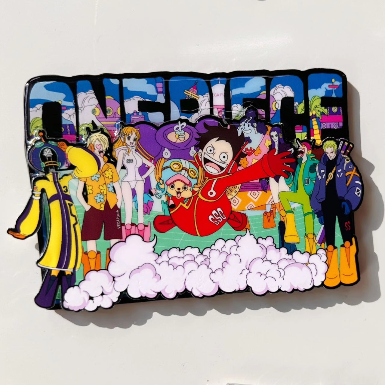 Anime One Piece Fridge Magnets Toy