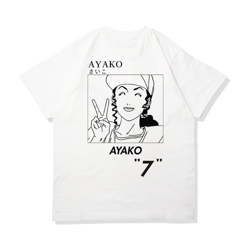 T-shirt style manga Slam Dunk en pur coton