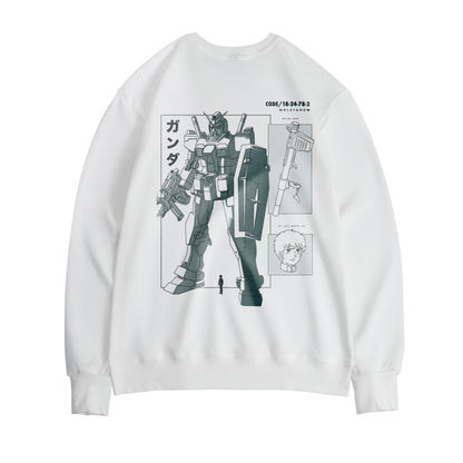 Pure Cotton Mobile Suit Gundam Barbatos Anime Pullover