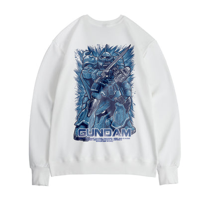 Pure Cotton Mobile Suit Gundam Trendy Anime Pullover