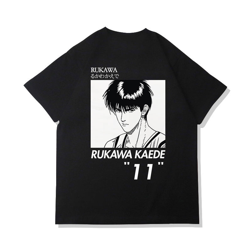 Pure Cotton Slam Dunk Manga Style T-shirt