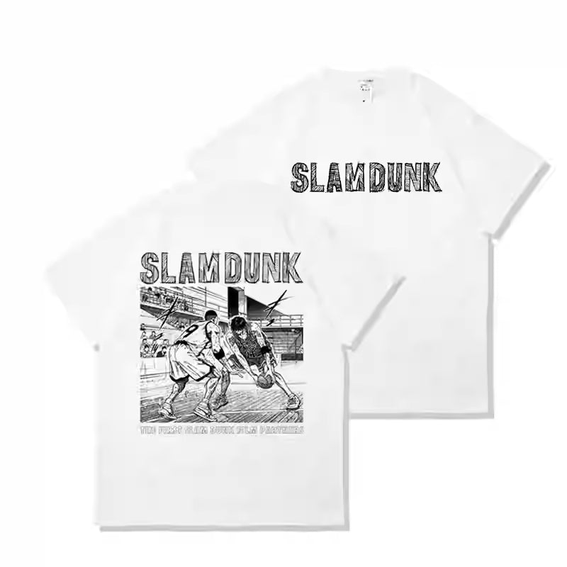 Pure Cotton Slam Dunk Anime T-shirt