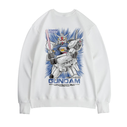 Pure Cotton Mobile Suit Gundam Trendy Anime Pullover