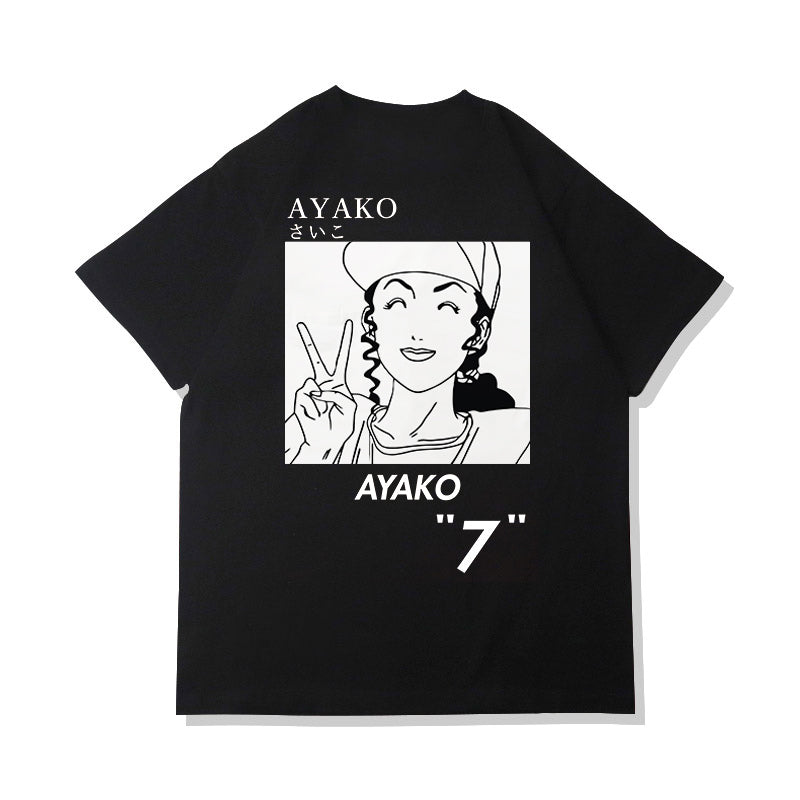 T-shirt style manga Slam Dunk en pur coton