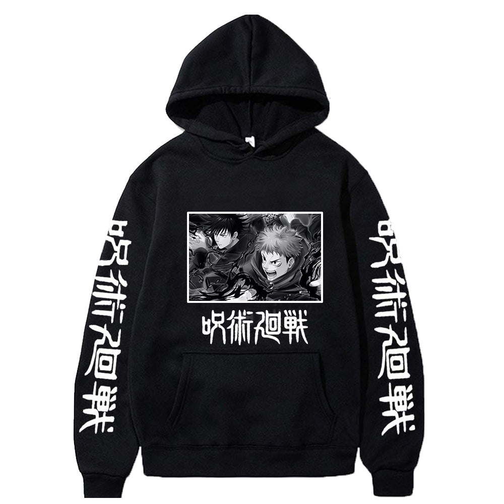 Jujutsu Kaisen Itadori Yuji Fushiguro Megumi Cool Hoodie Pullover