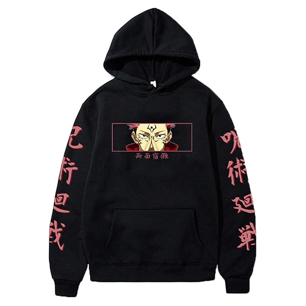 Jujutsu Kaisen Sukuna Anime Hoodie Pullover