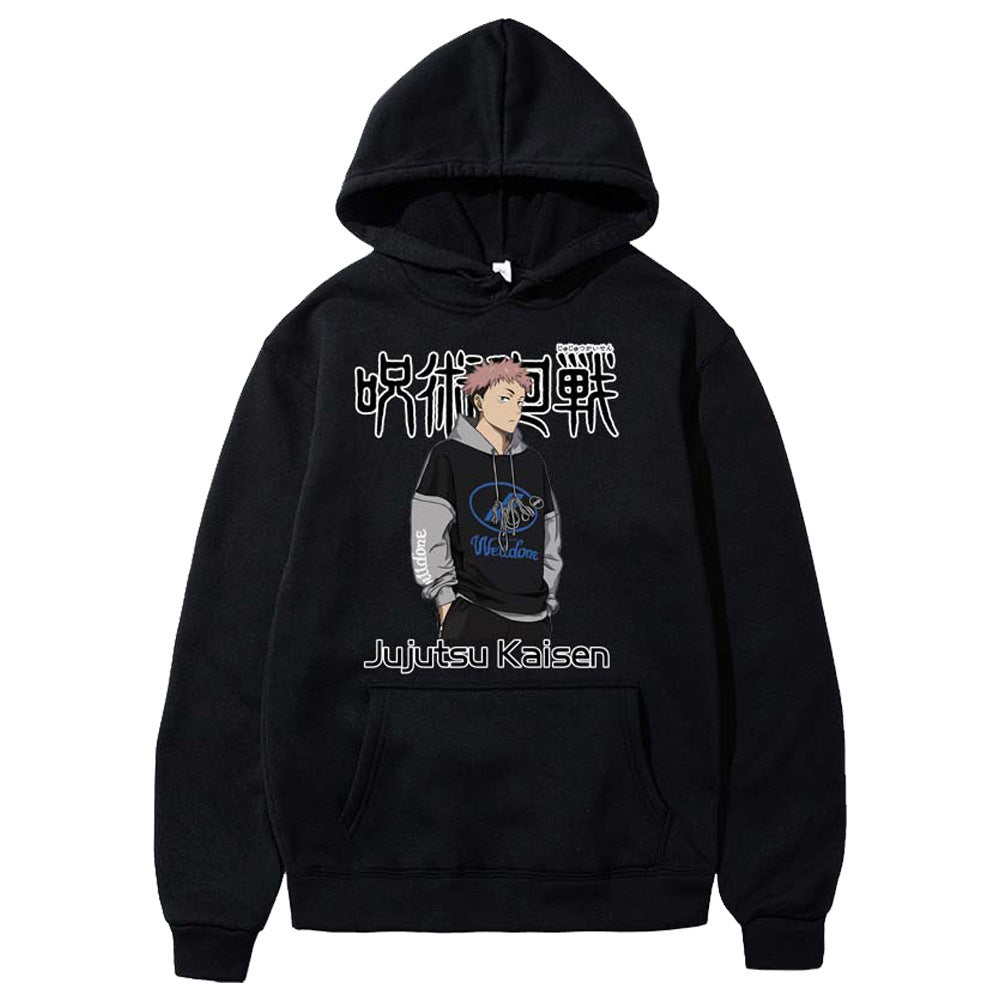 Jujutsu Kaisen Itadori Yuji Trendy Hoodie Pullover