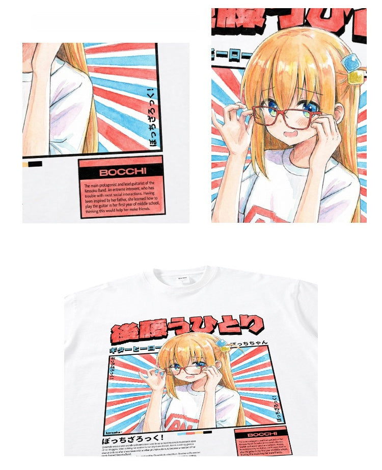 Pure Cotton Slam Dunk Shohoku Basketball Team T-skjorte