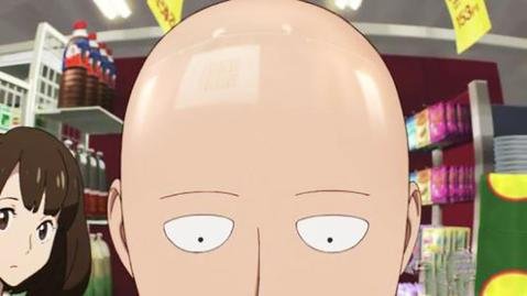 One Punch Man Saitama Koszulka z czystej bawełny