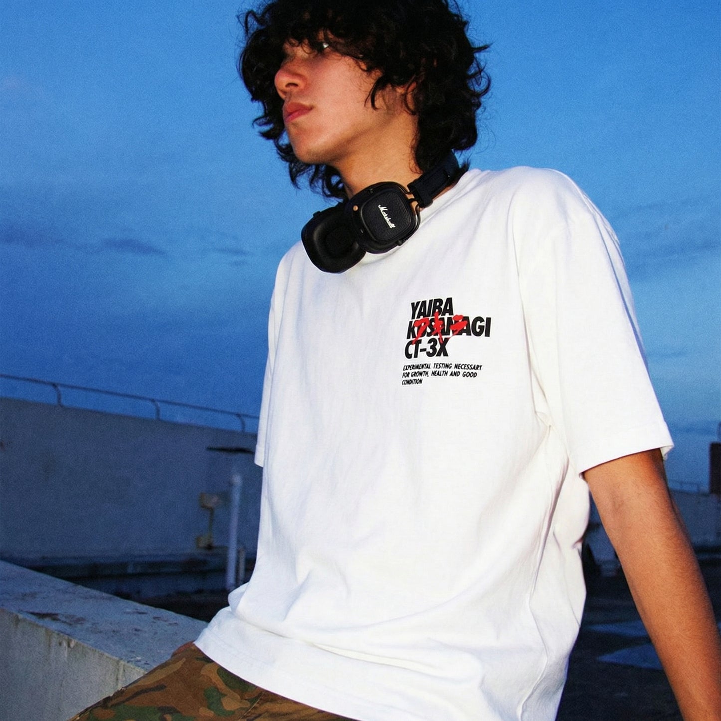 Camiseta vintage Akira de algodão puro