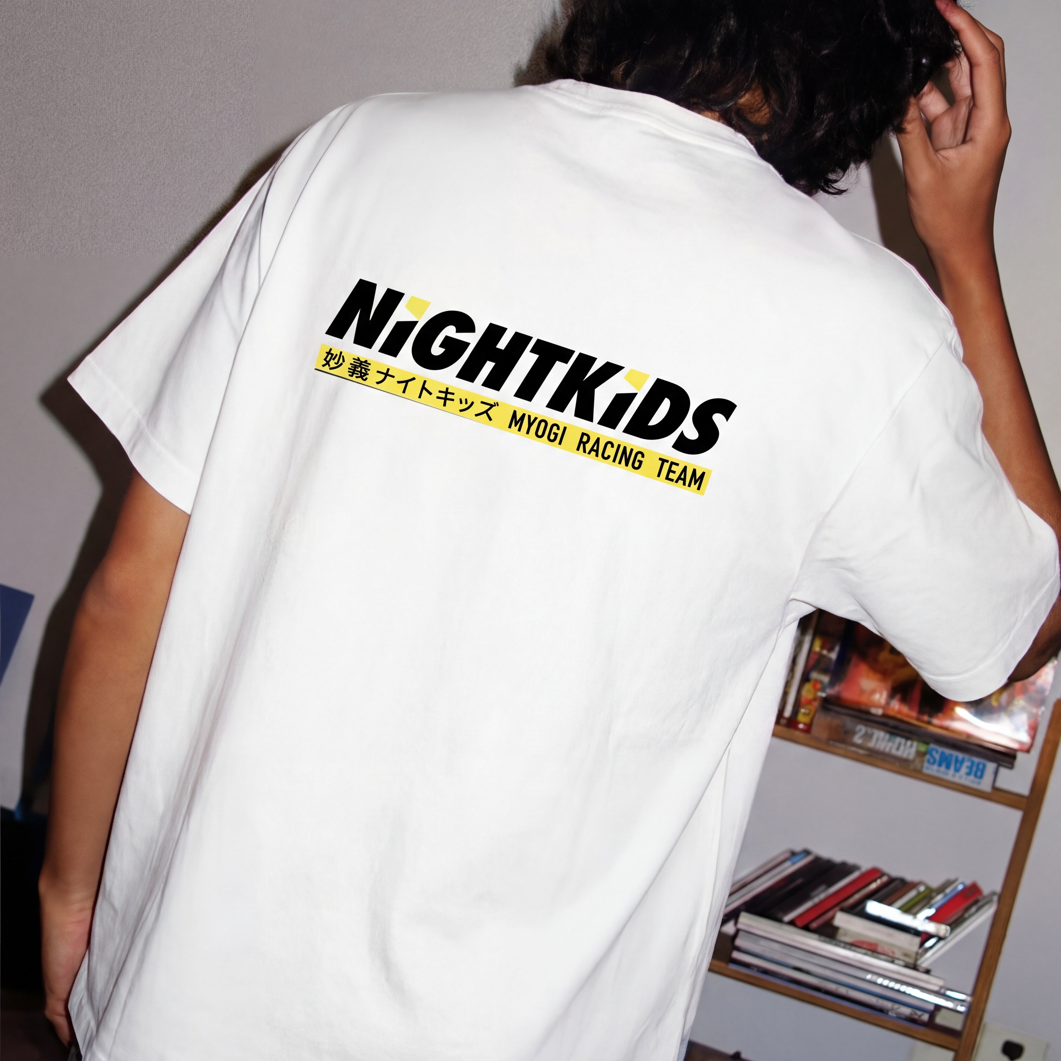 Pure Cotton Initial D Anime T-skjorte