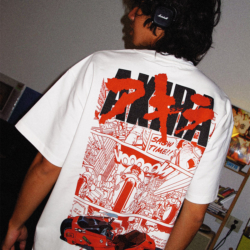 Neo Tokyo Retro Motorcycle T-Shirt