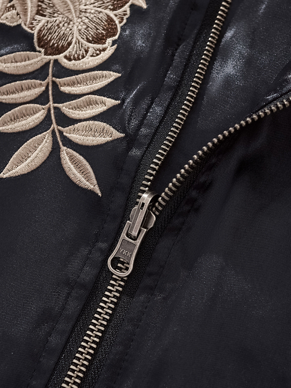 Dragon & Tiger Clash Satin Jacket