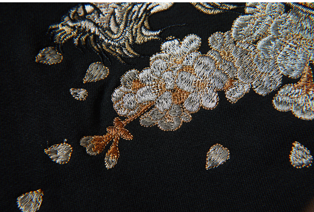 Dragon Sukajan Embroidered Hoodie