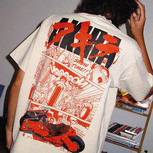 Neo Tokyo Retro Motorcycle T-Shirt