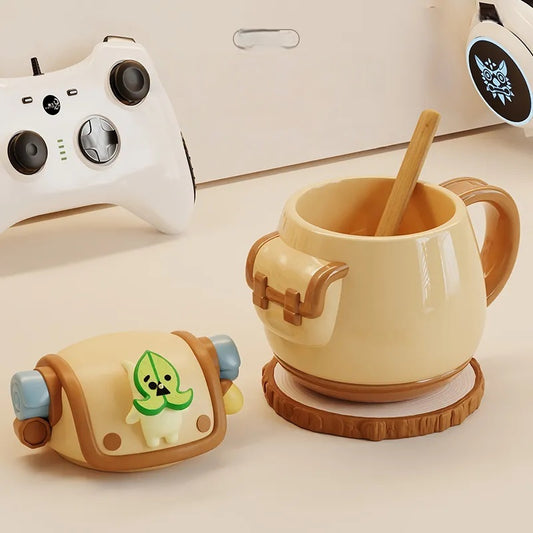 “Yahaha” Korok-Inspired Ceramic Mug