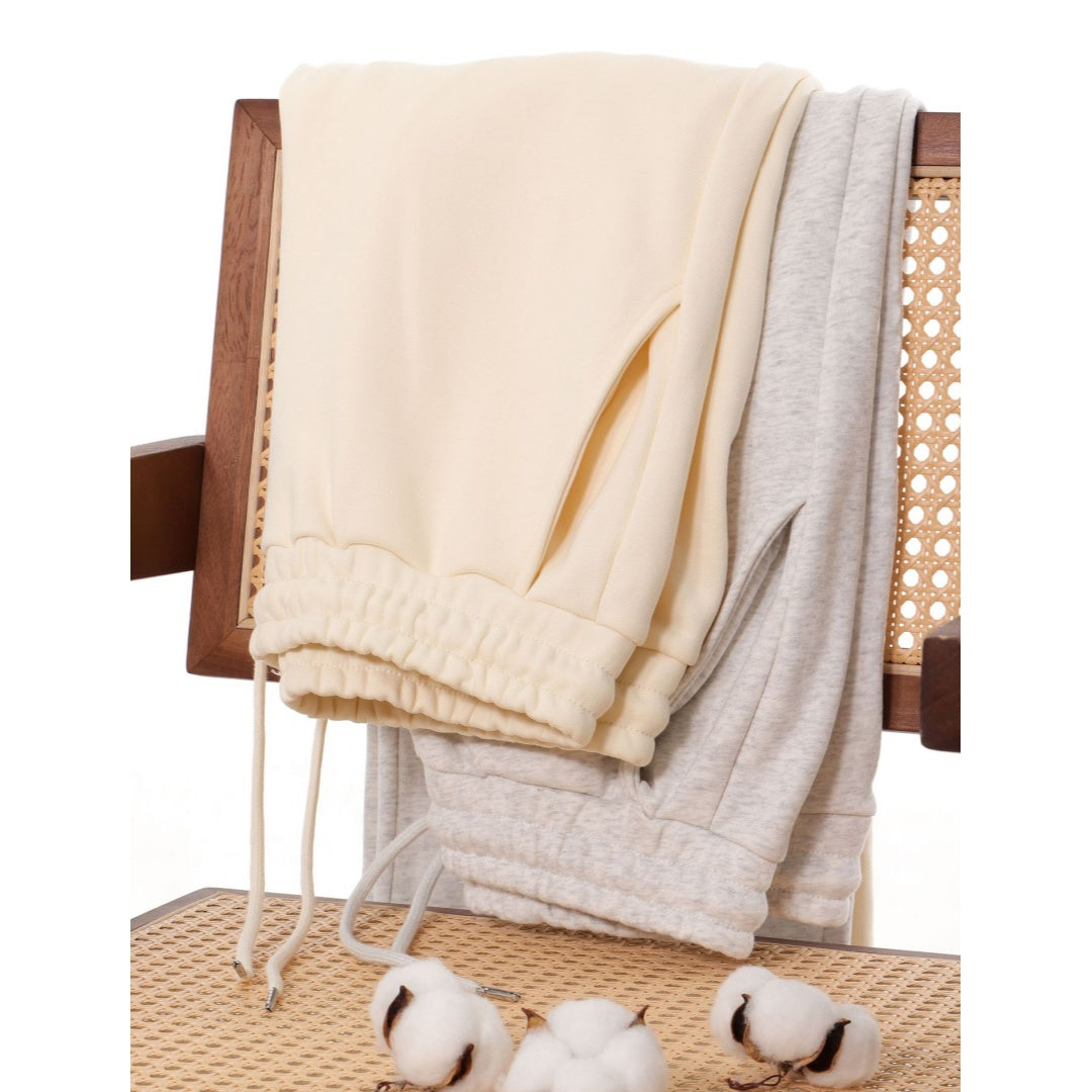 Relaxed Straight-Leg Sweatpants