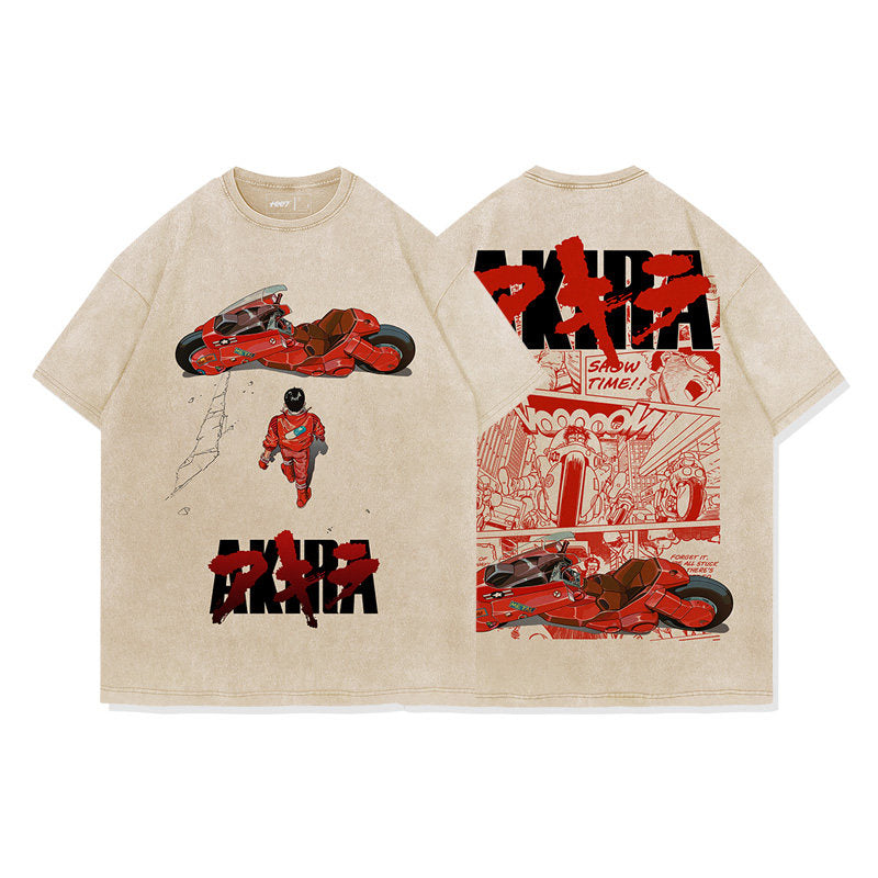 Neo Tokyo Retro Motorcycle T-Shirt