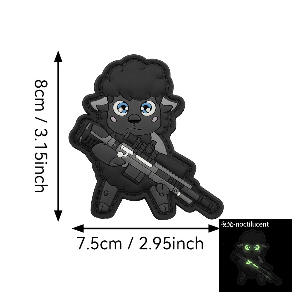 Sheep PVC Tactical Morale Patch