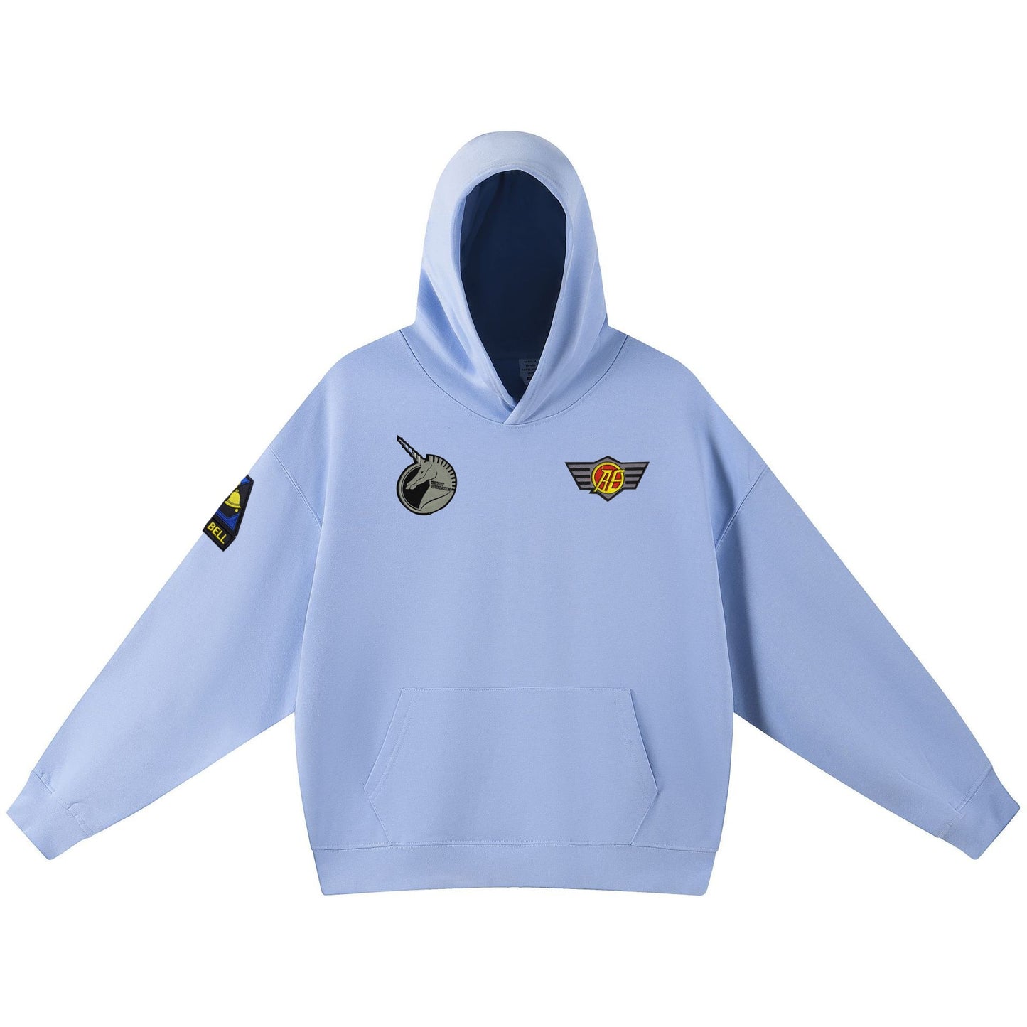 “Newtype Frequency” Embroidered Hoodie