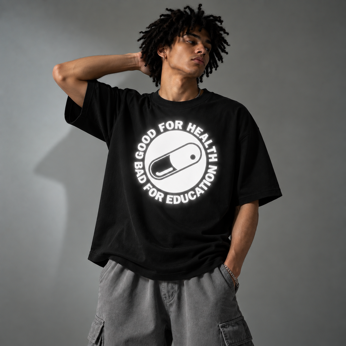 "Good For Health" Reflective T-Shirt