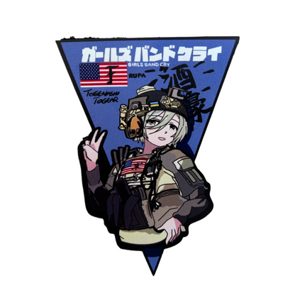 Anime Girls Band Tactical Morale Patch
