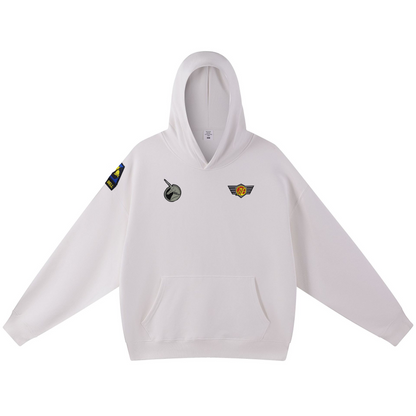 “Newtype Frequency” Embroidered Hoodie